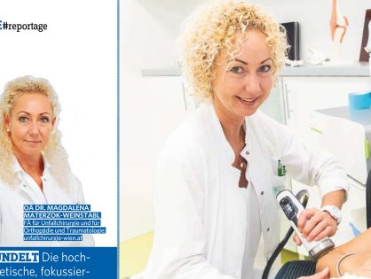 "So wird ein Tennisarm kuriert" (Gesund & Fit Beilage, Juni 2019)